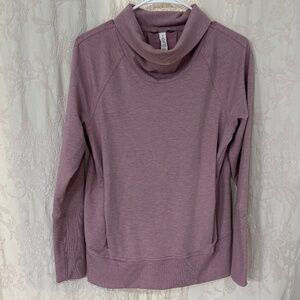 Lululemon Woman’s High Lines Pullover Heathered Vintage Mauve Size 6